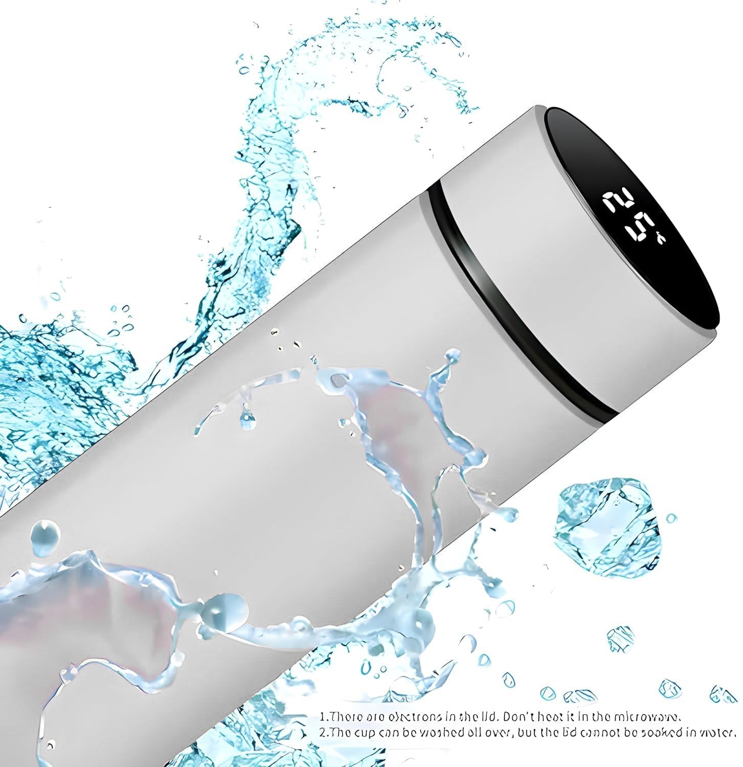 0726 Customized/Personalized Stainless Steel Smart Water Bottle with Smart LCD Temperature Touch | Gifting Custom Name Water Bottle | Gifts for Boyfriend/Girlfriend/Employee | 500ML 0726 Customized/Personalized Stainless Steel Smart Water Bottle with Smart LCD Temperature Touch | Gifting Custom Name Water Bottle | Gifts for Boyfriend/Girlfriend/Employee | 500ML